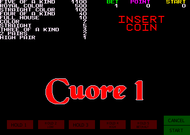 Cuore 1 (Italian) Title Screen